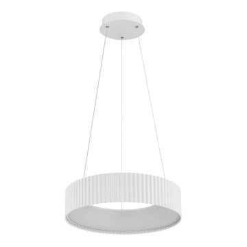 Globo - Lustru LED suspendat pe cablu LED/45W/230V 2700/4000/6000K Ø 46 cm alb