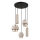 Globo - Lustru suspendat pe cablu 3xE27/40W/230V + 2xGU10/10W