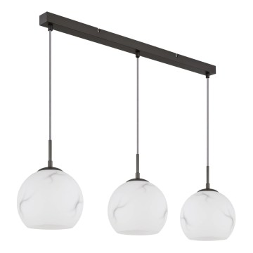 Globo - Lustru suspendat pe cablu 3xE27/60W/230V