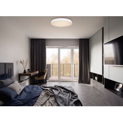 Globo - Plafonier LED reglabil intensitate LED/48W/230V 3000-6000K cu telecomandă