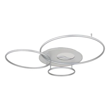 Globo - Plafonier LED dimabil 70W/230V 2700-6500K crom mat + telecomandă
