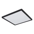 Globo - Plafonier LED reglabil pentru baie LED/24W/230V 42x42 cm IP44 negru
