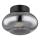 Globo - Plafonieră 1xE27ILLU/40W/230V neagră