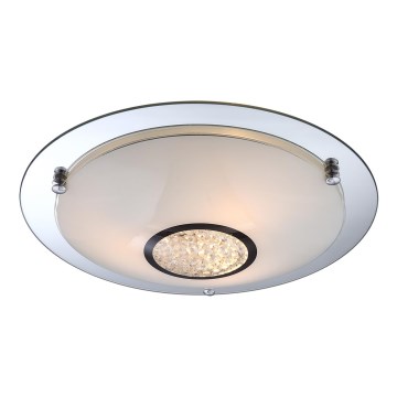 Globo - Plafoniera cristal 3xE27ILLU/60W/230V