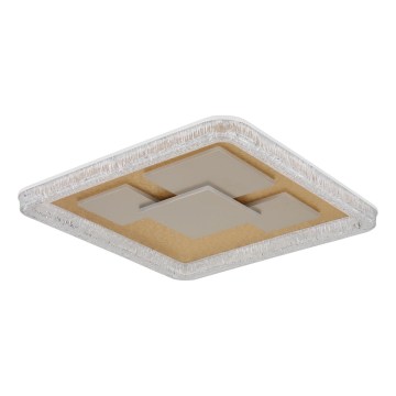 Globo - Plafonieră LED/40W/230V 3000K 48,8x48,8 cm aurie