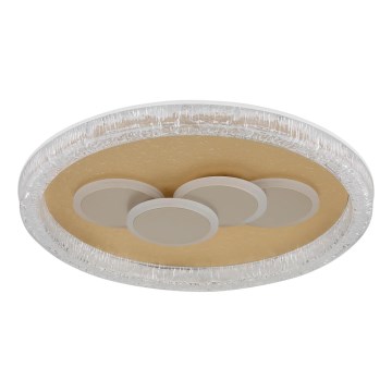 Globo - Plafonieră LED 40W/230V 3000K Ø 49,5 cm, auriu