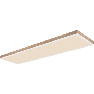 Globo - Plafonieră LED dimabilă 36W/230V 2700-6500K maro/alb + telecomandă
