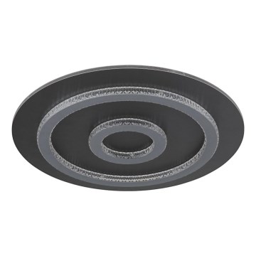 Globo - Plafonieră LED dimabilă 40W/230V 3000-6500K Ø 45 cm antracit + telecomandă