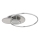 Globo - Plafonieră LED dimabilă LED/24W/230V 2700-6500K 45x56 cm argintie + telecomandă