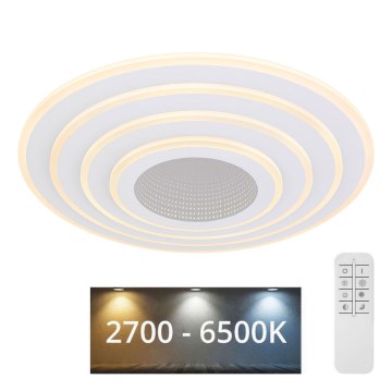 Globo - Plafonieră LED dimabilă LED/40W/230V 2700–6500K Wi‑Fi Tuya, diametru 42 cm + telecomandă
