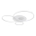 Globo - Plafonieră LED dimabilă LED/70W/230V 2700-6500K 105x26,5 cm albă + telecomandă