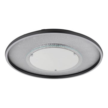Globo - Plafonieră LED LED/40W/230V 3000/4000/6000K Ø 51,5 cm negru