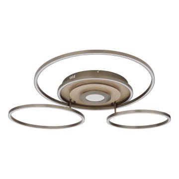 Globo - Plafonieră LED reglabilă LED/60W/230V 2700-6500K 80,8x99,2 cm alamă + telecomandă