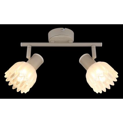 Globo - Spot cu 2 x soclu E14, 40 W, 230 V