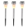 Globo - SET 3x Lampă solară 3xLED/0,06W/1,2V IP44 200 mAh