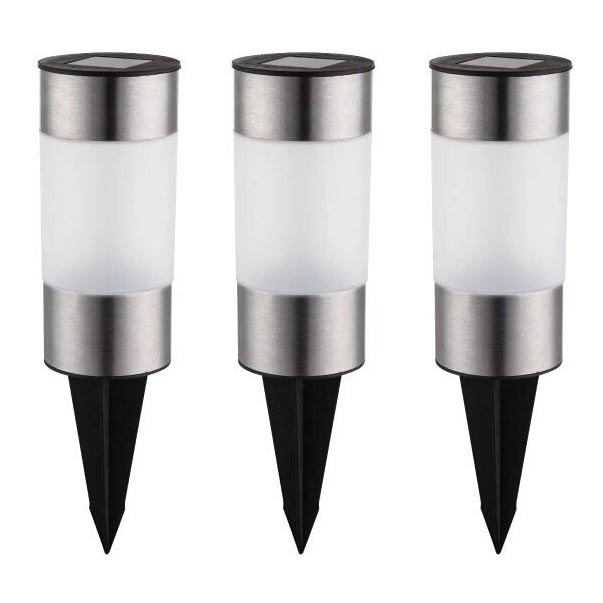 Globo - SET 3x Lampă solară LED LED/0,06W/3,2V IP44 200 mAh