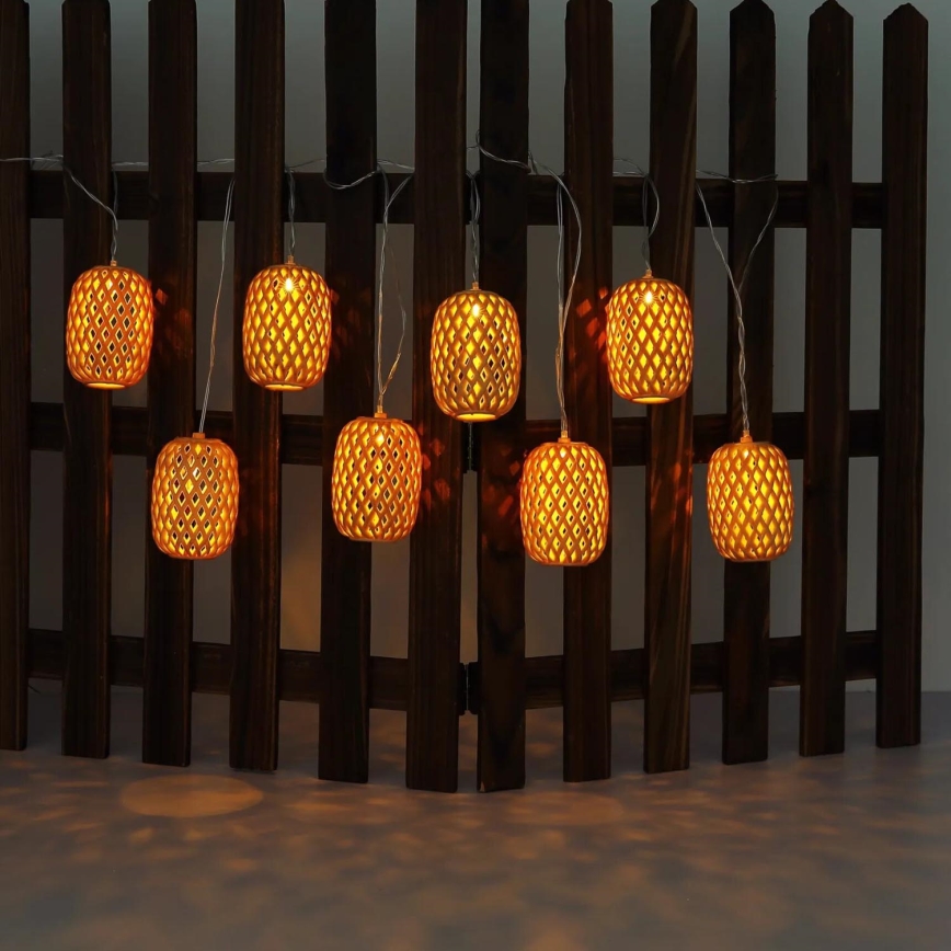 Globo - Șir de lumini solare LED LED/0,06W/3V 650 cm IP44 400 mAh