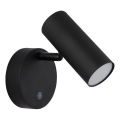 Globo - Spot de perete LED cu intensitate reglabilă, reîncărcabil, LED/0,4W/3,7V 1800 mAh negru