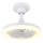 Globo - Ventilator de tavan LED dimabil, 20W, 230V, 3000-6500K, alb + telecomandă