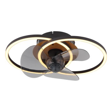 Globo - Ventilator de tavan LED reglabil LED/24W/230V 2700-6500K + telecomandă