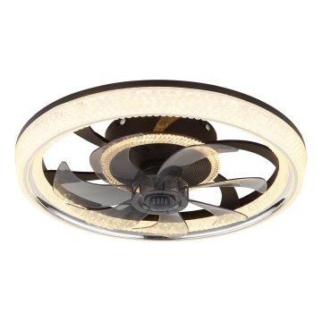 Globo - Ventilator de tavan LED reglabil, LED/30W/230V 2700-6000K + telecomandă