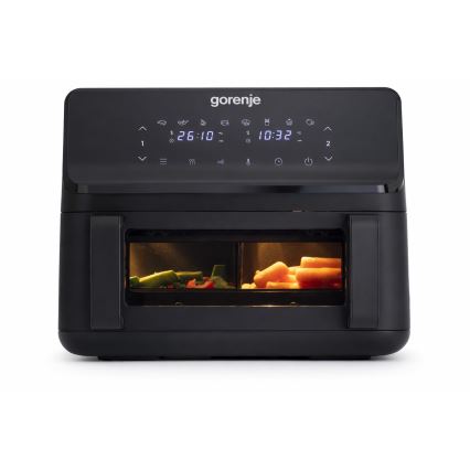 GORENJE AF2700BP - Friteuză cu aer cald 9 l 2700W/230V neagră