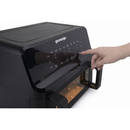GORENJE AF2700BP - Friteuză cu aer cald 9 l 2700W/230V neagră