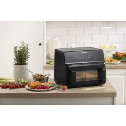 GORENJE AF2700BP - Friteuză cu aer cald 9 l 2700W/230V neagră