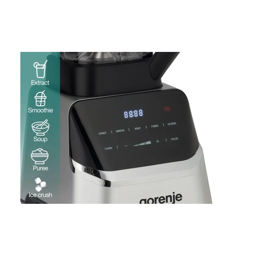 GORENJE BP1500DE - Blender de masă 2 l 1500W/230V inox/negru