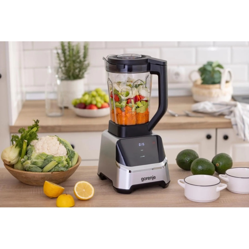 GORENJE BP1500DE - Blender de masă 2 l 1500W/230V inox/negru