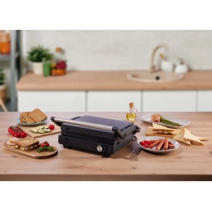 GORENJE GCG2000M - Grătar de contact 1800W/230V, negru