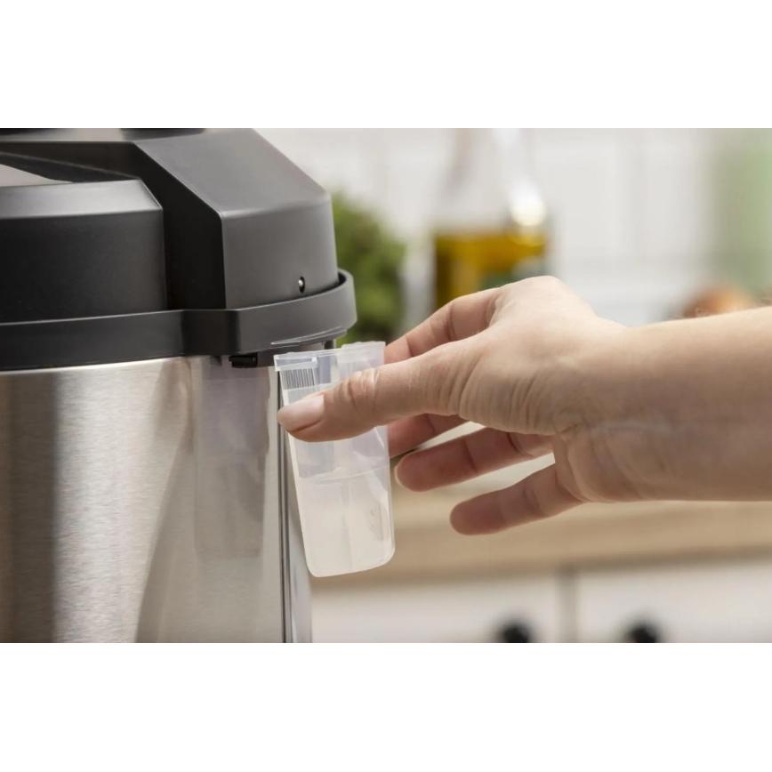 GORENJE GMC6SBK - Oală electrică multifuncțională 6 l 8 în 1 1000W/230V inox