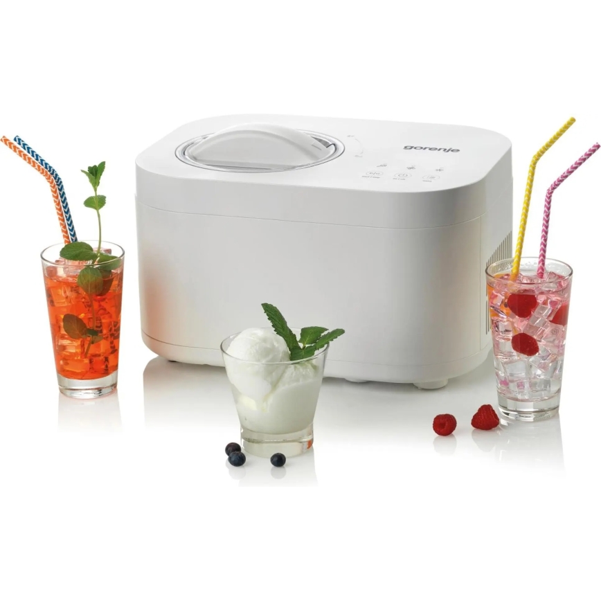 GORENJE ICM10W - Aparat de înghețată 100W/230V alb