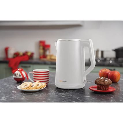 GORENJE K15DWW - Fierbător electric 1,5 l, 2200 W/230 V, alb