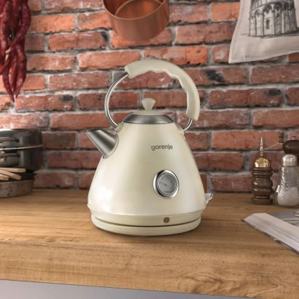 GORENJE K17CLI - Fierbător electric 1,7 l 2200W/230V bej