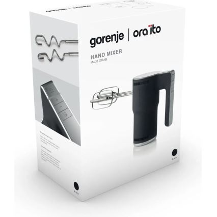 GORENJE M400ORAB - Mixer de mână 400W/230V negru/inox