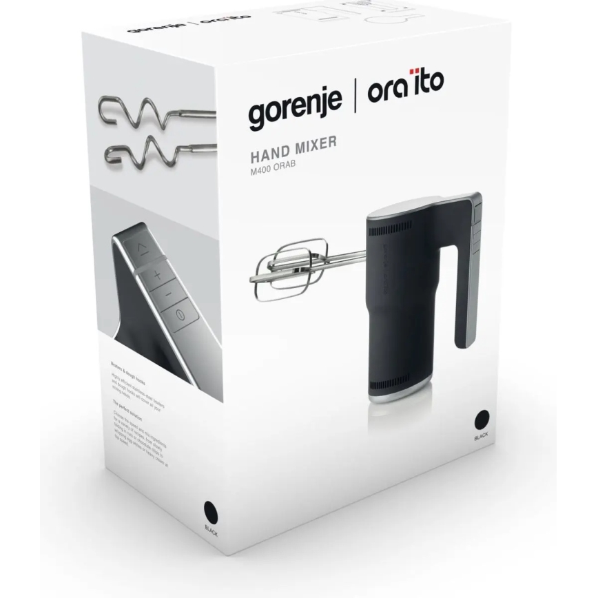 GORENJE M400ORAB - Mixer de mână 400W/230V negru/inox