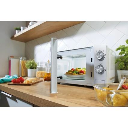 GORENJE MO20E2W - Cuptor cu microunde cu grătar 800 W/230 V, 20 l, alb