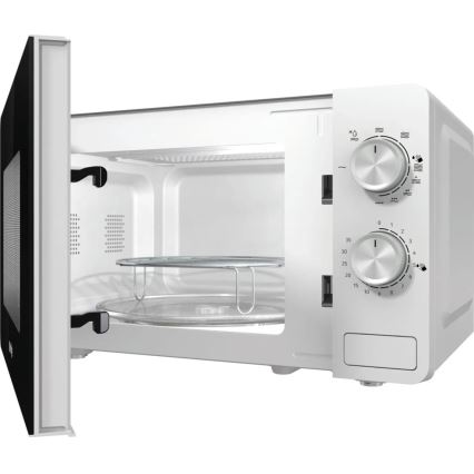 GORENJE MO20E2W - Cuptor cu microunde cu grătar 800 W/230 V, 20 l, alb