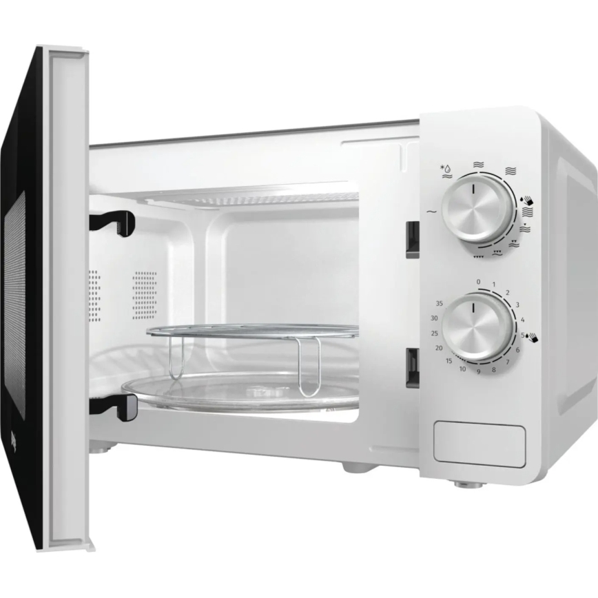GORENJE MO20E2W - Cuptor cu microunde cu grătar 800 W/230 V, 20 l, alb