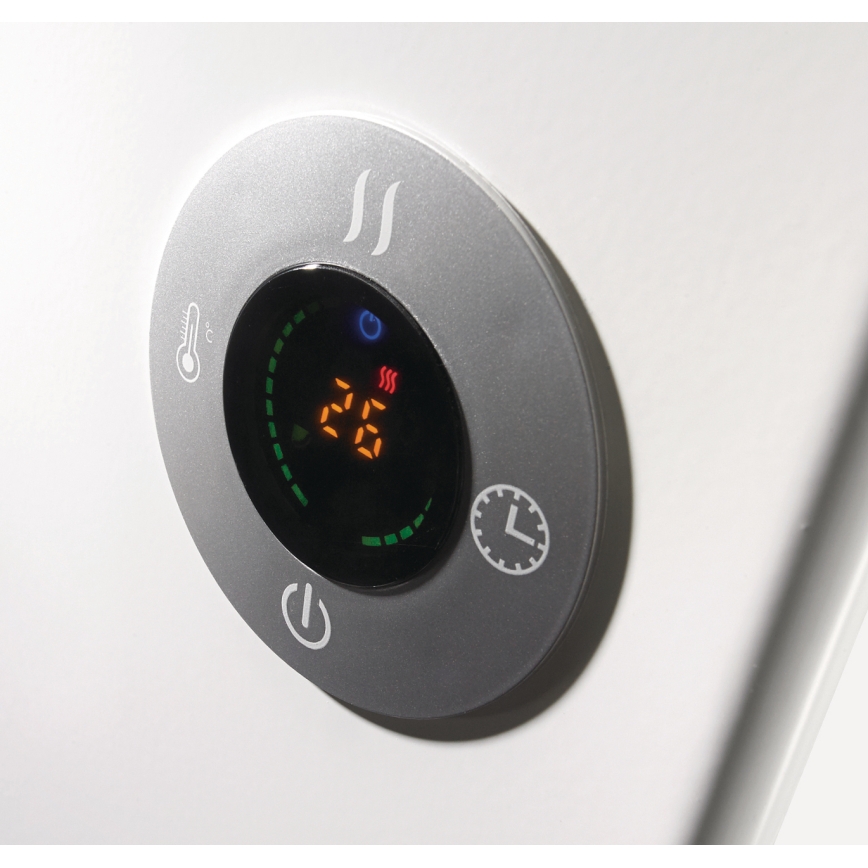 GORENJE OPTIHEAT 2000EWP - Încălzitor electric inteligent/convector 2000W IP44 Wi-Fi alb