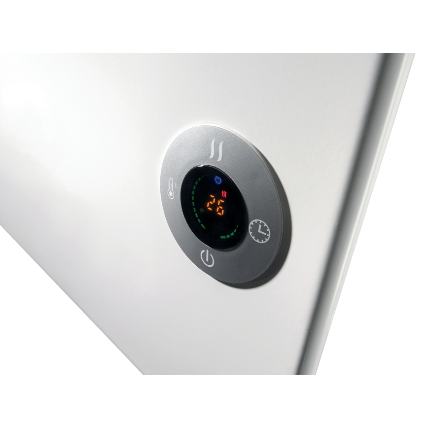 GORENJE OPTIHEAT 2000EWP - Încălzitor electric inteligent/convector 2000W IP44 Wi-Fi alb