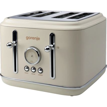 GORENJE T2300CLIN - Prăjitor de pâine pentru 4 felii 1150W/230V bej