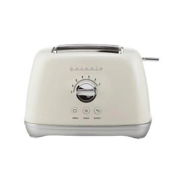 GORENJE T900RL - Prăjitor de pâine cu două fante 1000W/230V alb