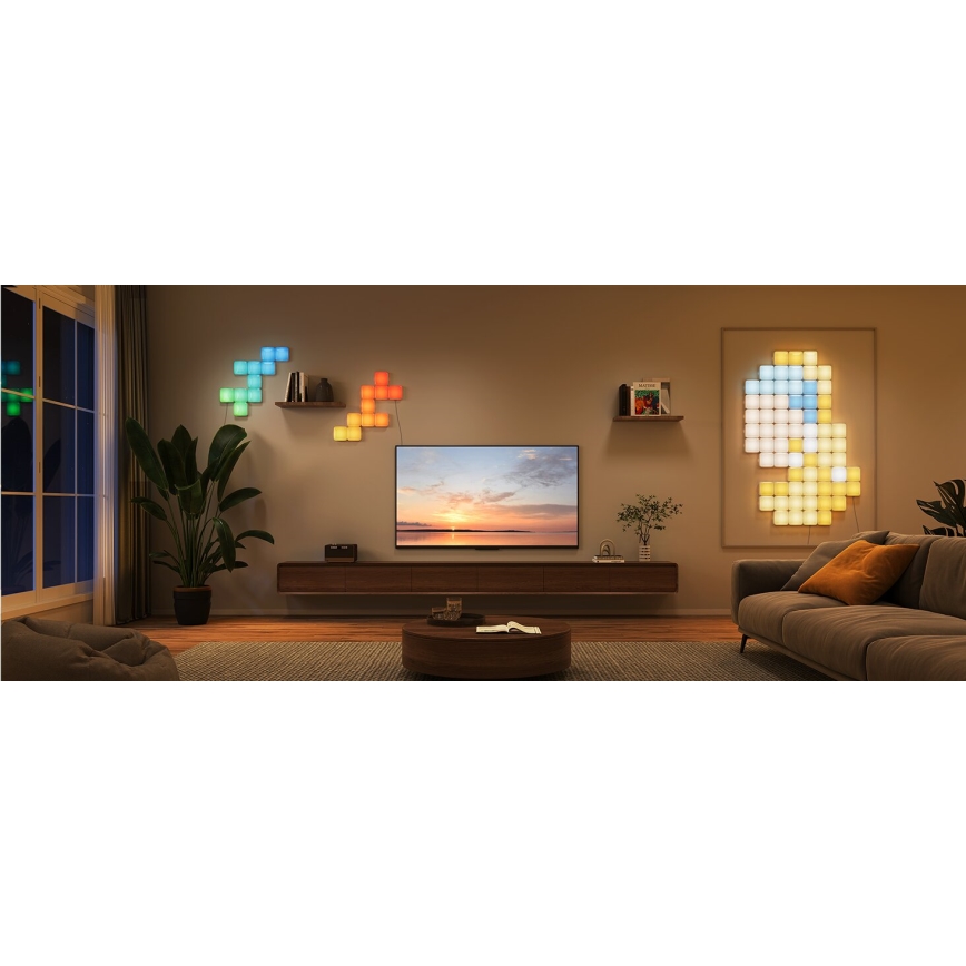 Govee - 10x panou mini RGBIC inteligent Wi-Fi