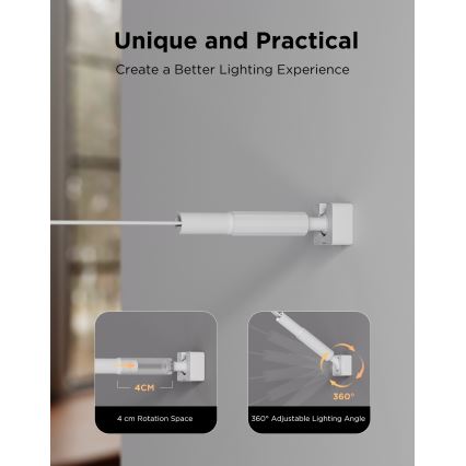 Govee - Bandă LED RGBICWW suspendată LED/36W/24V 4m Skyline Matter Wi-Fi
