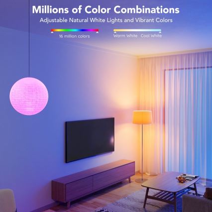 Govee - Bec LED RGBWW dimabil Smart MATTER E27/12W/230V 2700-6500K Wi-Fi