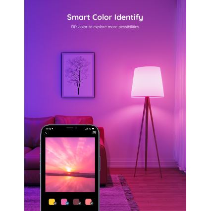 Govee - Bec LED RGBWW dimabil Smart MATTER E27/12W/230V 2700-6500K Wi-Fi