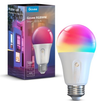 Govee - Bec LED RGBWW dimabil Smart MATTER E27/12W/230V 2700-6500K Wi-Fi