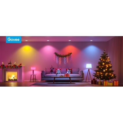 Govee - LED RGBWW Bec dimabil Smart MATTER E27/9W/230V 2700-6500K Wi-Fi